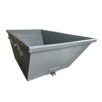 Container metalic 3000×1700×1200 mm, tablă 4 mm