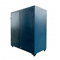 Dulap metalic 1000×1000×500 mm, din tablă de 3 mm, cu 3 rafturi